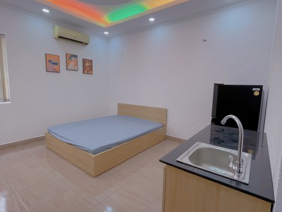 Chính chủ cho thuê chdv, phòng trọ bang công full nội thất mới xây dựng giá 4tr 3