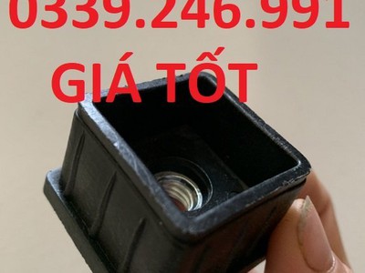 Bọc cao su chân bàn ghế hộp vuông 50mm 1