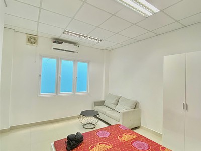 Nơi sống lý tưởng: cửa sổ siêu rộng và nội thất 1pn tại điện biên phủ bình thạnh 4