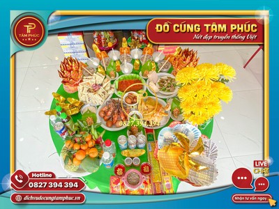 Mâm cúng Tất Niên Công ty Cuối Năm 4