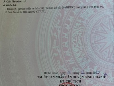 Xuất cảnh cần bán gấp  2 sổ là 20178 m , tại bình chánh tphcm 2