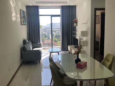 Cho Thuê căn hộ FULL Nội Thất Him Lam Phú An  69m2, 2PN,2WC  Giá 10.5 Triệu/Tháng View Công Viên, Lầ 0