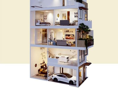 Bán nhà phố liền kề khu biệt lập ny ah phú định - quận 8 3