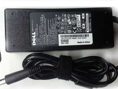 Sạc zin laptop Dell 19.5V - 4.62A 90W Chân kim to - Kiểu sạc vuông 1