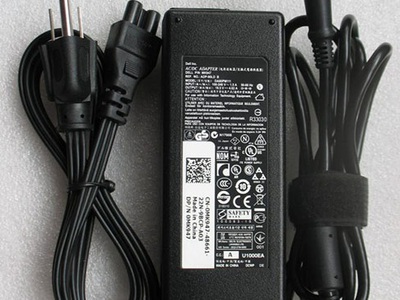 Sạc zin laptop Dell 19.5V - 4.62A 90W Chân kim to - Kiểu sạc vuông 2