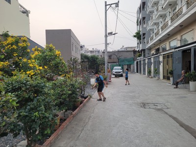 Hẻm xe hơi 7m - nhà đẹp 5 tầng - lê đức thọ - view kênh tham lương - 4,2x14 - 59m2 - nhỉnh 7 tỷ tl 0
