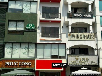 Siêu vị trí,căn duy nhất, nhà 2 mặt tiền trước sau trần hưng đạo 64m 4x16 0