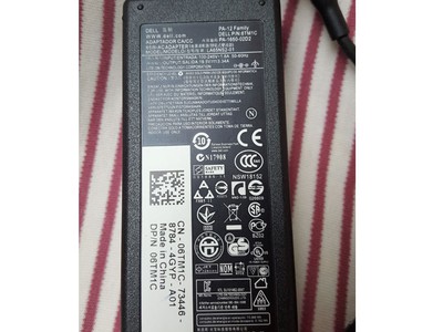 Sạc laptop Dell 65w  19.5v-3,34A  đầu kim nhỏ 4.5mm x 3.0mm 1