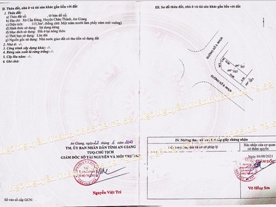 Cần bán nhanh nền góc đường số 3 và số 8, khu TTTM Cần Đăng, H. Châu Thành 0