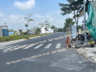 Cần bán nhanh nền góc đường số 3 và số 8, khu TTTM Cần Đăng, H. Châu Thành 3