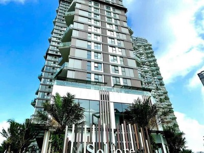 Cho thuê căn hộ Sol Forerst Ecopark Văn Giang. DT: 53m2, 2PN. 1wc. 1PK. Nhà  Đồ cơ bản.  Tủ bếp, 6tr 0
