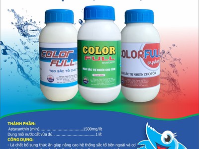 Tạo sắc tố cho thịt tôm cá COLORFUL 1