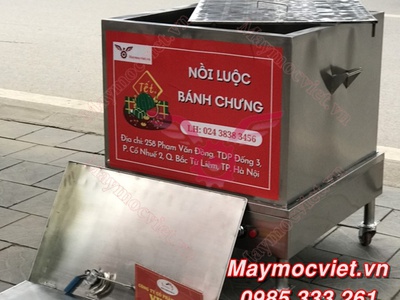 Nồi Luộc Bánh Chưng Tết Inox Dùng Điện 220v Phân Phối Sỉ Lẻ Toàn Quốc 4