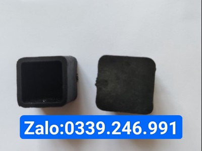 Bao ngoài chân đế hộp 12x12mm, chụp núm, nút cao su, bịt chân bàn ghế, hộp 1
