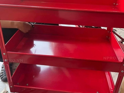 Xe đẩy đựng dụng cụ, đồ nghề 3 ngăn, xe đẩy đựng dụng cụ 3 tầng 0
