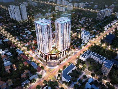 Cho thuê Văn phòng 100-420m2 khu vực Thanh Xuân - Tòa Stellar Garden 0