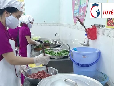 Tìm lớp học chứng chỉ cấp dưỡng mầm non cấp tốc tại HCM 0