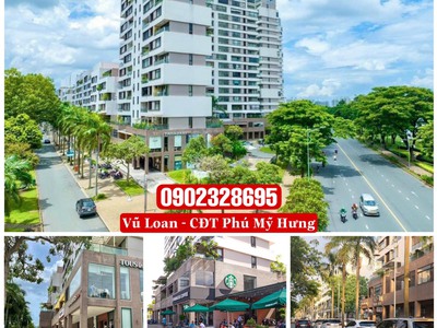 Bán shophouse phú mỹ hưng mặt tiền trục đường tôn dật tiên đang cải tạo siêu đẹp, mua trực tiếp chủ 4