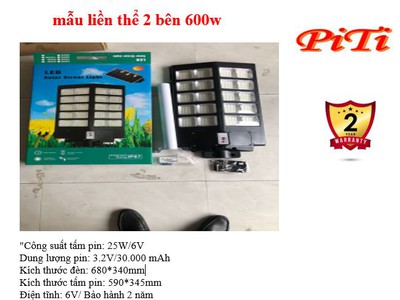 Chuyên phân phối bán buôn đèn năng lượng mặt trời PITI Solar 8