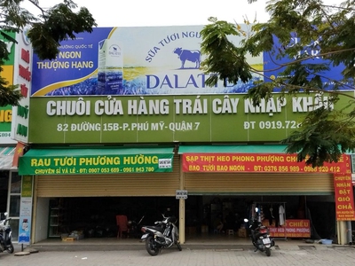 Cho thuê MB kinh doanh số 83 Nguyễn Lương Bằng  nối dài , Q. 7 - DT 120m2 - Giá 35tr/ tháng 1