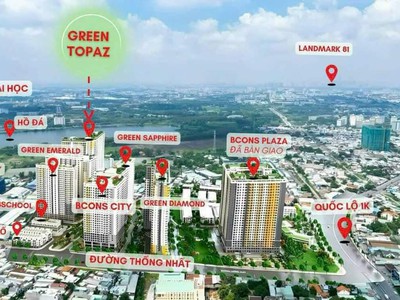 Vị Trí Đắc Địa Của Khu Đô Thị BCons City   Thanh Toán Chỉ Từ 5tr/1 Tháng 1