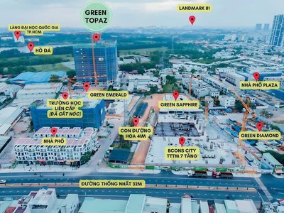 Vị Trí Đắc Địa Của Khu Đô Thị BCons City   Thanh Toán Chỉ Từ 5tr/1 Tháng 2