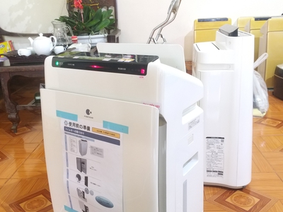 Máy Lọc Không Khí Bù Ẩm Pana Sharp Nội Địa Nhật chu lọc bụi mịn 4