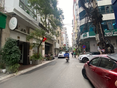 Nhà 4 tầng Phố Phạm Huy Thông Ba Đình dt 55m view hồ caffe, hàng ăn 0