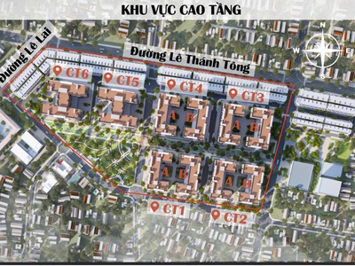 Dự án Harbor Residence tại Tổng kho 3 Lạc Viên  số 142 Lê Lai, phường Máy Chai, quận Ngô Quyền 2