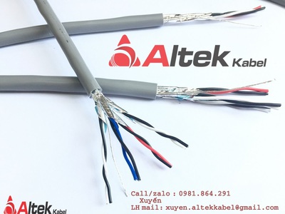 Cáp tín hiệu vặn xoắn 2Pair 18AWG hãng Altek Kabel giá tốt 1