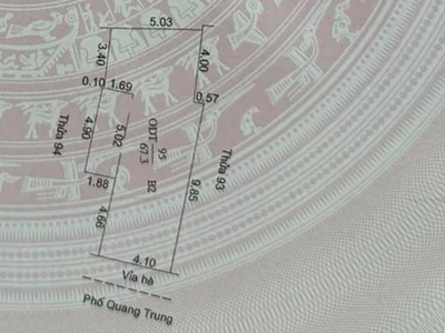 Cần bán gấp nhà 2,5 tầng mặt phố Quang Trung kinh doanh sầm uất chỉ 8,4 tỷ 1