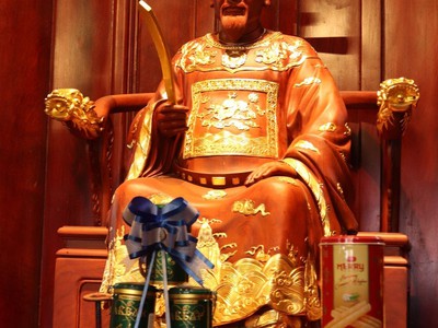 Tượng Chùa - thờ tại gia gỗ - đẹp - cao cấp hàng đầu Việt Nam do Xưởng Phúc Minh tạc 4