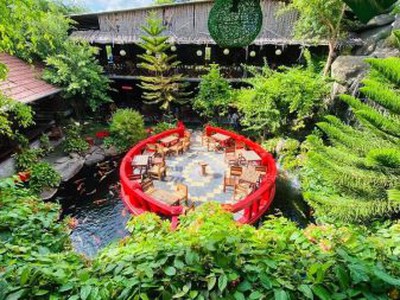 Sang quán robusta koi garden 2