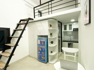 Hot  phòng studio siêu đẹp tại miếu đầm,mễ trì,mỹ đình full nội thất 0