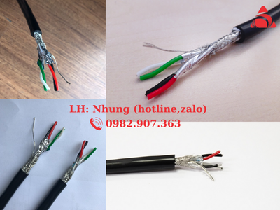 Cáp tín hiệu RS 485 Altek Kabel vỏ đen dày dặn, đi trong nhà và ngoài trời 1