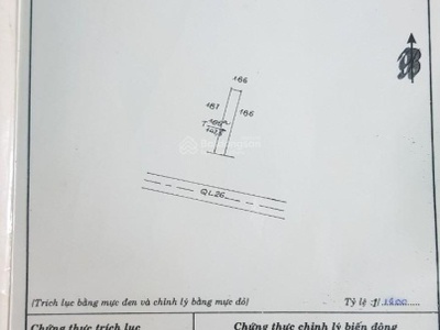 Bán đất trung tâm thị trấn phước an, đường giải phóng  ql26  , đối diện trường thpt bán công 2