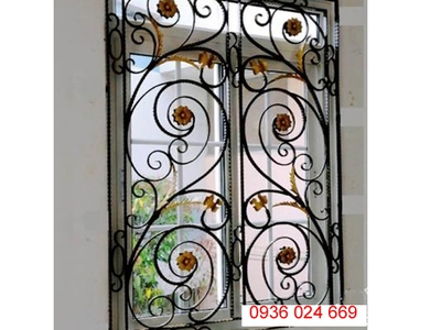 Mẫu cửa sổ sắt đơn giản, cửa sổ sắt phong cách hiện đại 18