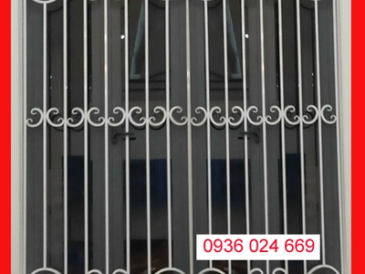 Mẫu cửa sổ sắt đơn giản, cửa sổ sắt phong cách hiện đại 10