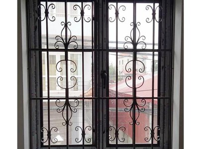 Mẫu cửa sổ sắt đơn giản, cửa sổ sắt phong cách hiện đại 4