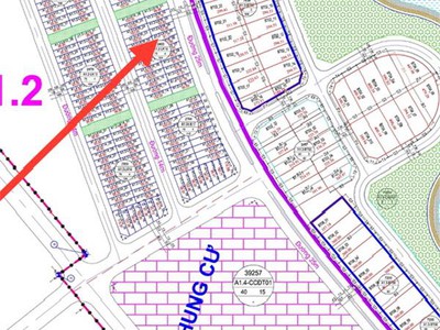Bán lk khu đô thị thanh hà, hà đông a1.2 lk 16-05 hướng tây nam dt 91,1m2 đường 25m  lh: 0