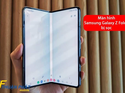 Bí kíp khắc phục khi màn hình Samsung Galaxy Z Fold4 bị sọc 0