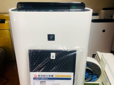 Máy Lọc Không Khí Bù Ẩm 2in1 sharp KC50, tặng 2 màng hepa va than tre 2