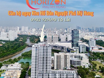 Căn hộ mẫu full nội thất cao cấp tại the horizon phú mỹ hưng - xách vali vào ở ngay 0