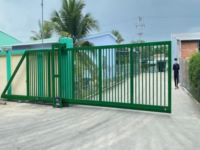 Lắp đặt cổng trược , cổng lùa motor cổng lùa giá rẻ đồng nai 2