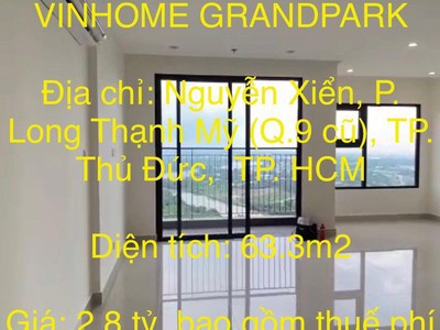 Chính chủ bán nhanh căn hộ 2pn  góc view đẹp tại rainbow s2.05 vinhome grandpark 0