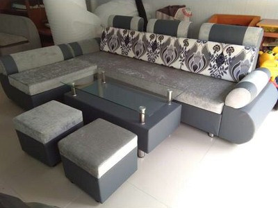 Bộ sofa vải ngoại nhập 12