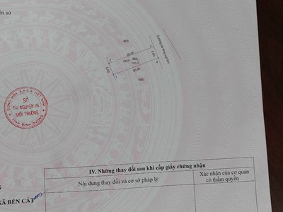 Chính chủ cần bán lô đất phường tân định - thị xã bến cát - bình dương 2