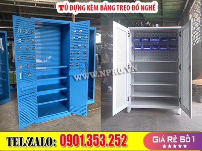 Tủ đựng kèm bảng treo đồ nghề chất lượng giá tốt 0