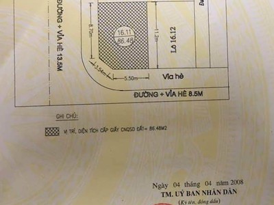 Cần bán lô góc 86,48m2 đất đường Trần Huy Liệu P Tứ Minh chỉ 3,6 tỷ 4