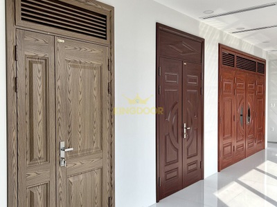 Cửa Thép Vân Gỗ Tại Cam Ranh 0